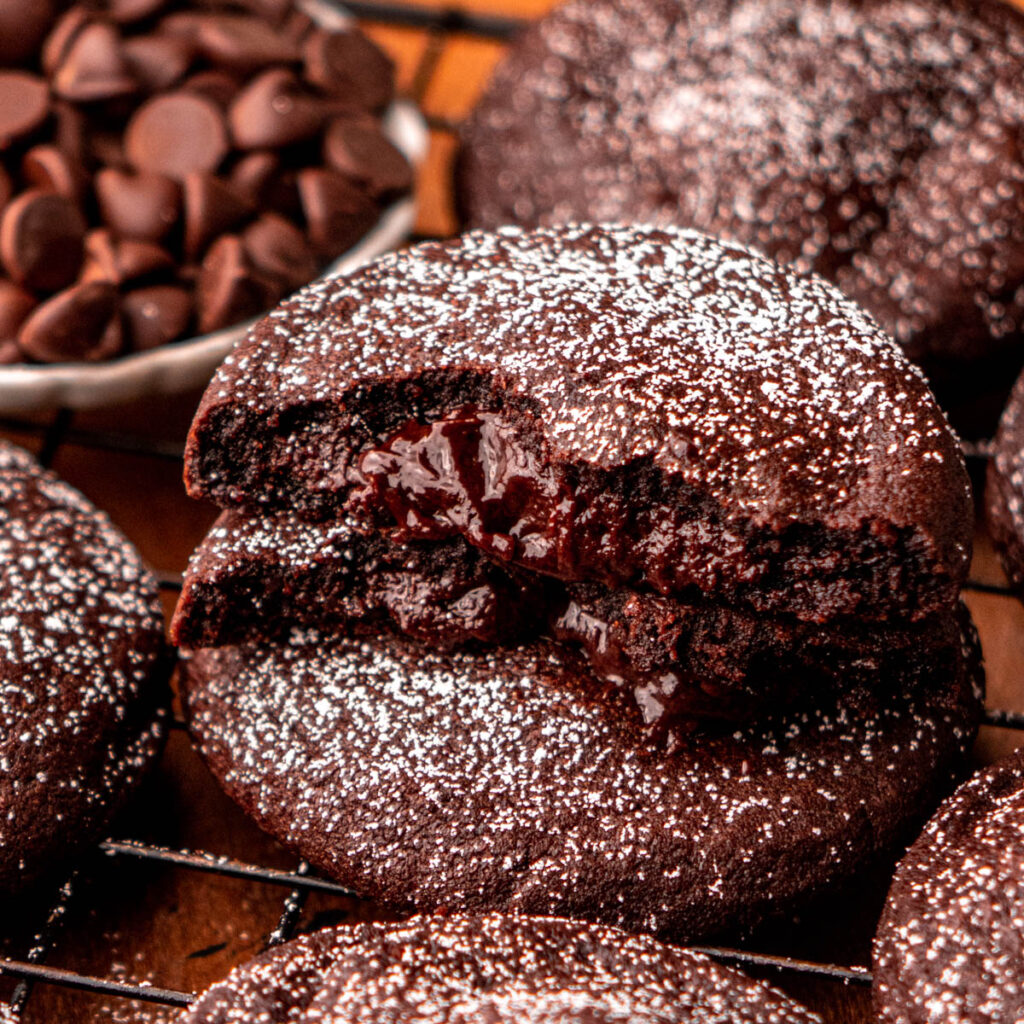 Chocolate Lava Cookies