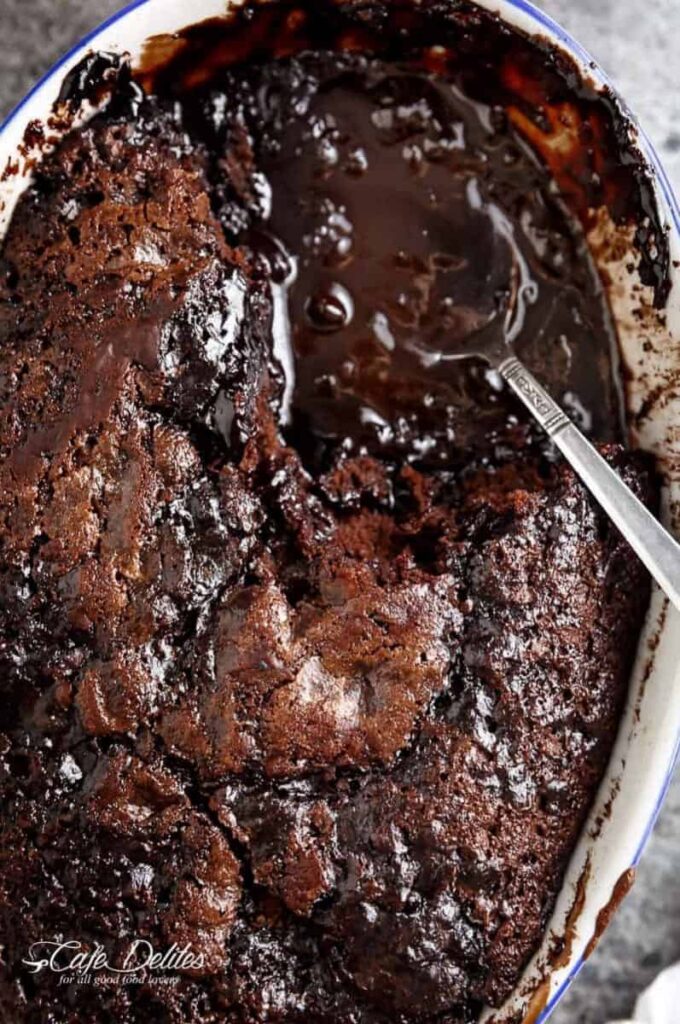 Hot Fudge Chocolate Pudding Cake