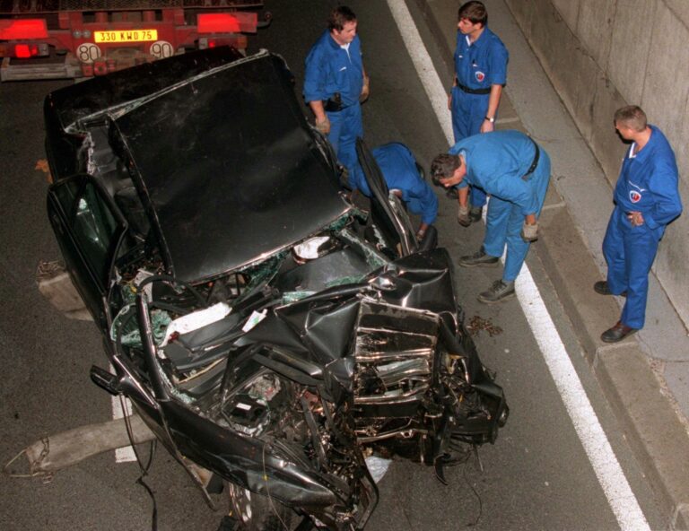 Princess Diana Accident Pictures