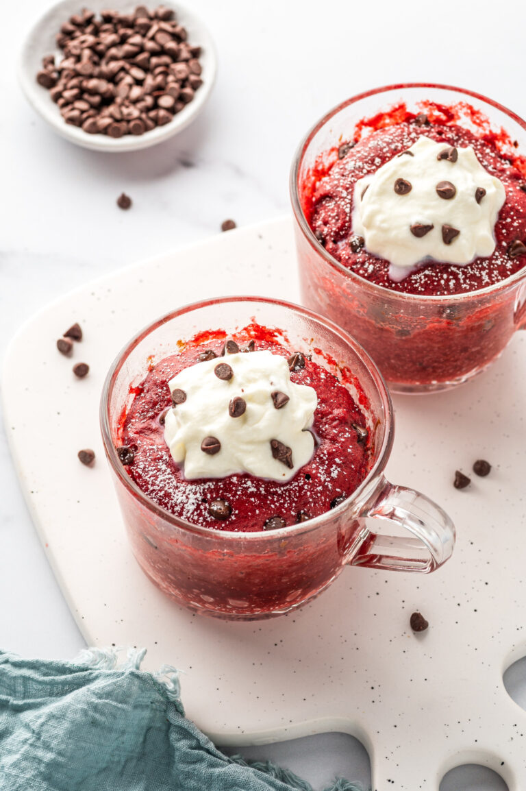 Red Velvet Mug Cake